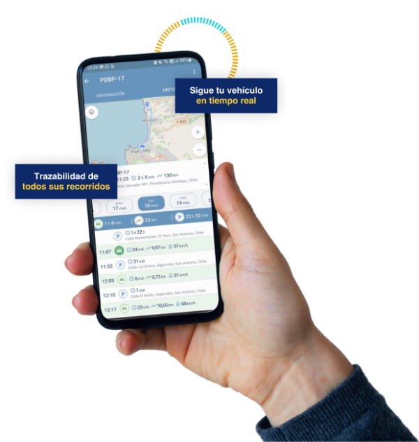 GPS en Chile para Flotas y Vehículos - Monitoreo en Tiempo Real