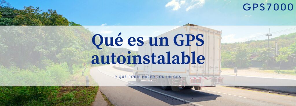 GPS autoinstalable